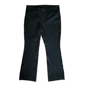 Banana Republic Pants Womens Size 12 Solid All Black Sloan Pockets Minimalist